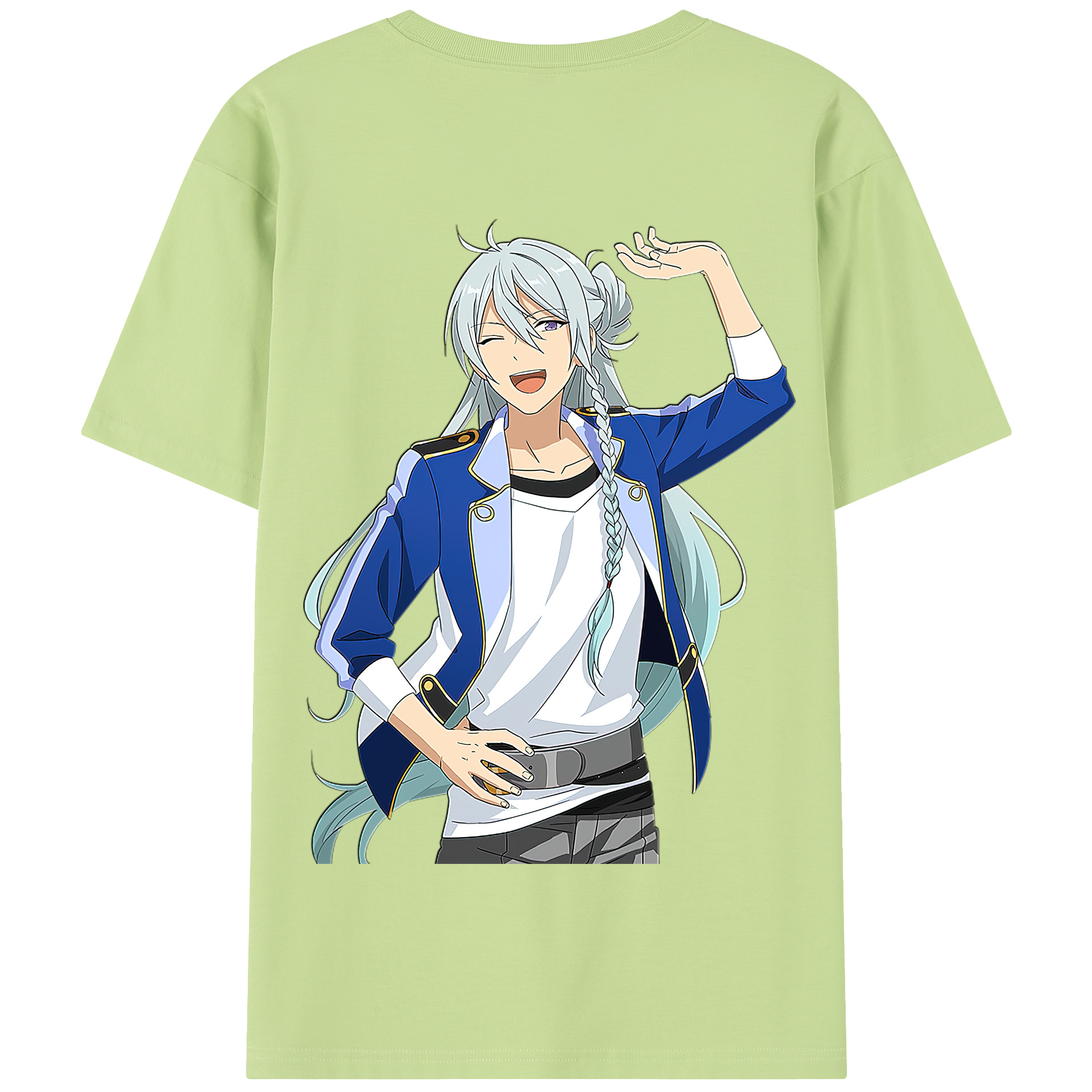 （画像用） あんさんぶるスターズ! Ensemble Stars 綿100％半袖Tシャツ（背面プリント）
